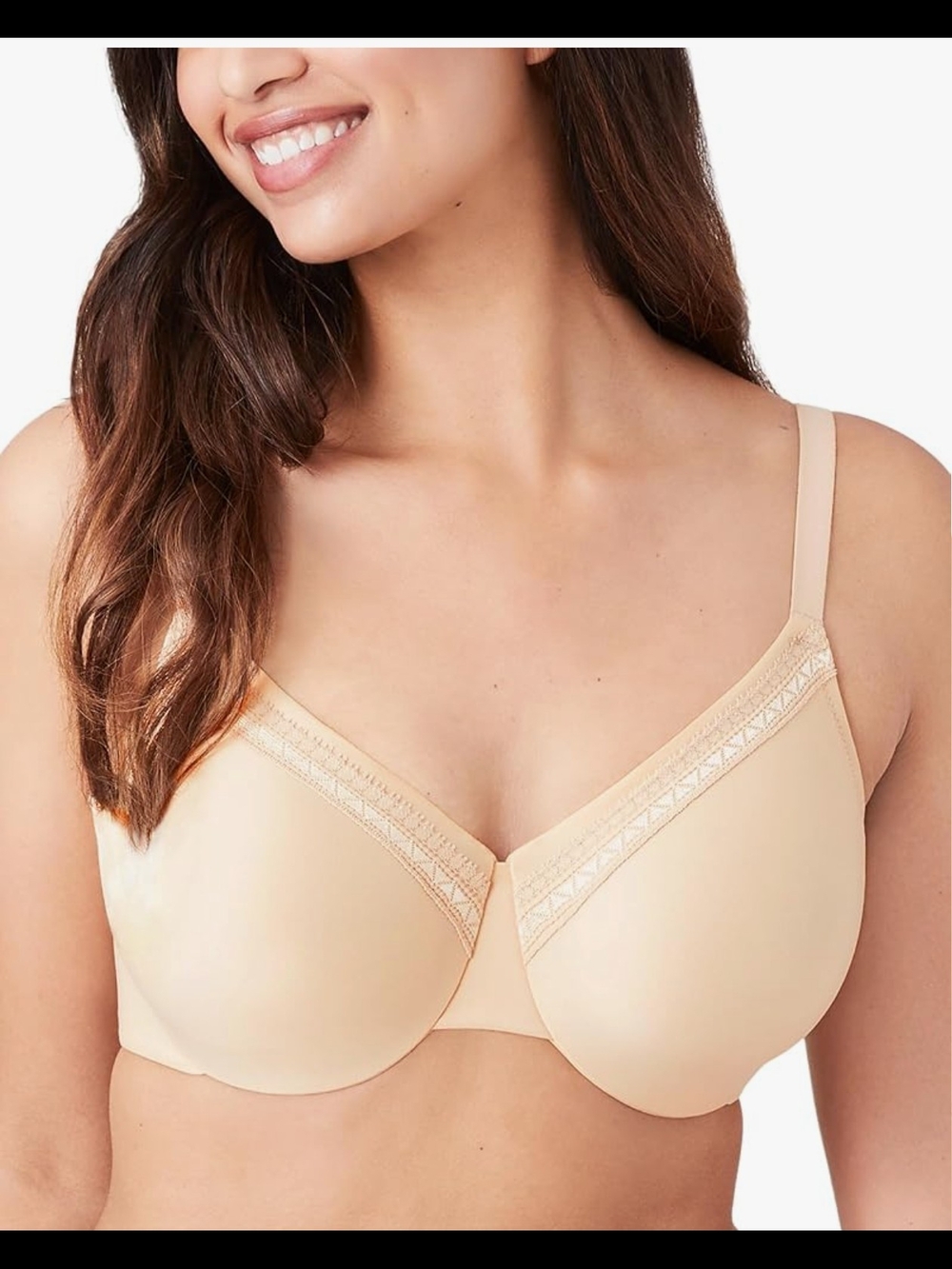 Wacoal 855213 Beige Underwire Smooth T-Shirt Bra
